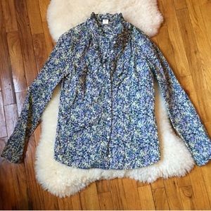 J. Crew Liberty of London Fabrics Button-Down